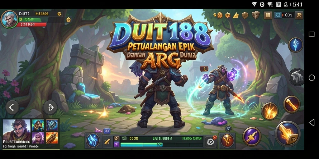 Tampilan menarik gameplay ARPG DUIT188 dengan pertarungan yang mendebarkan.