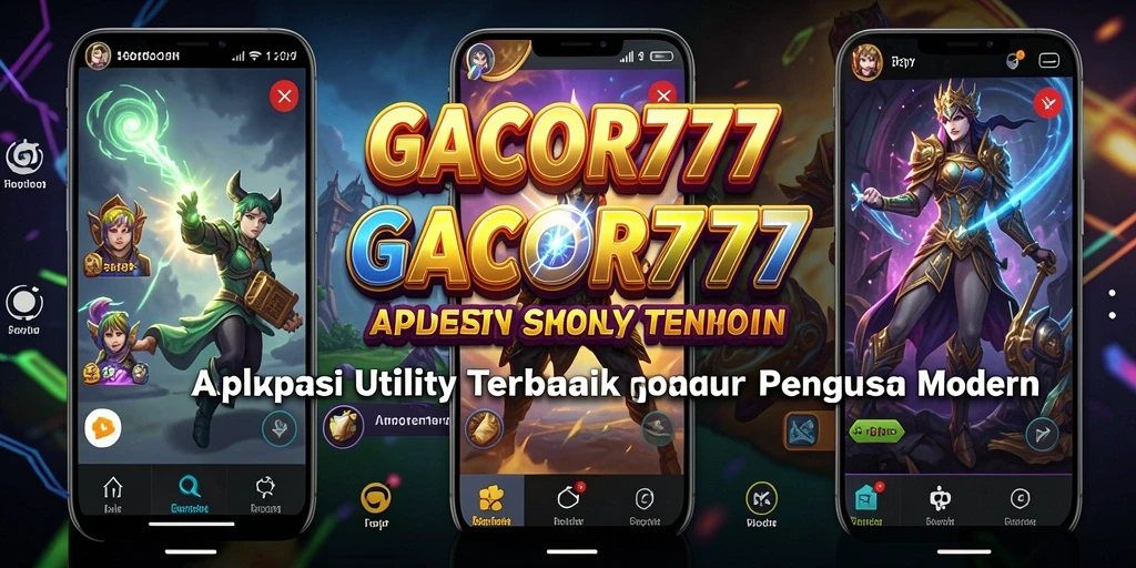 Tampilan antarmuka GACOR777 yang mudah digunakan untuk mengoptimalkan perangkat.