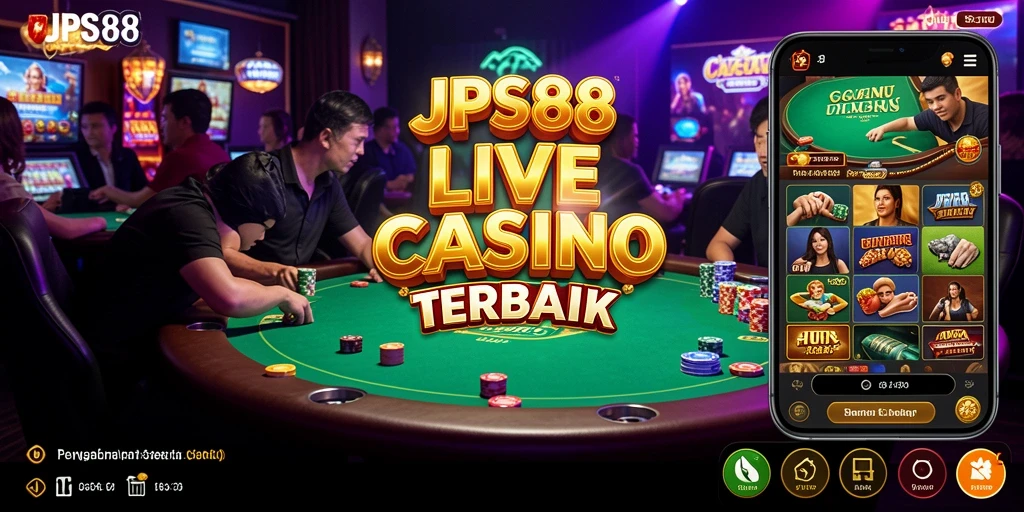 Screenshot gameplay Live Casino yang mendebarkan dan interaktif.