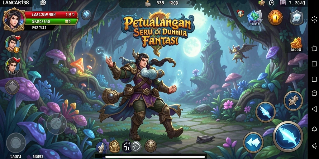 Tampilan gameplay LANCAR138 yang menampilkan aksi petualangan seru.