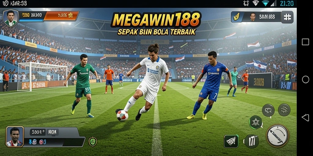 Tampilan gameplay seru dan menegangkan dari MEGAWIN188.