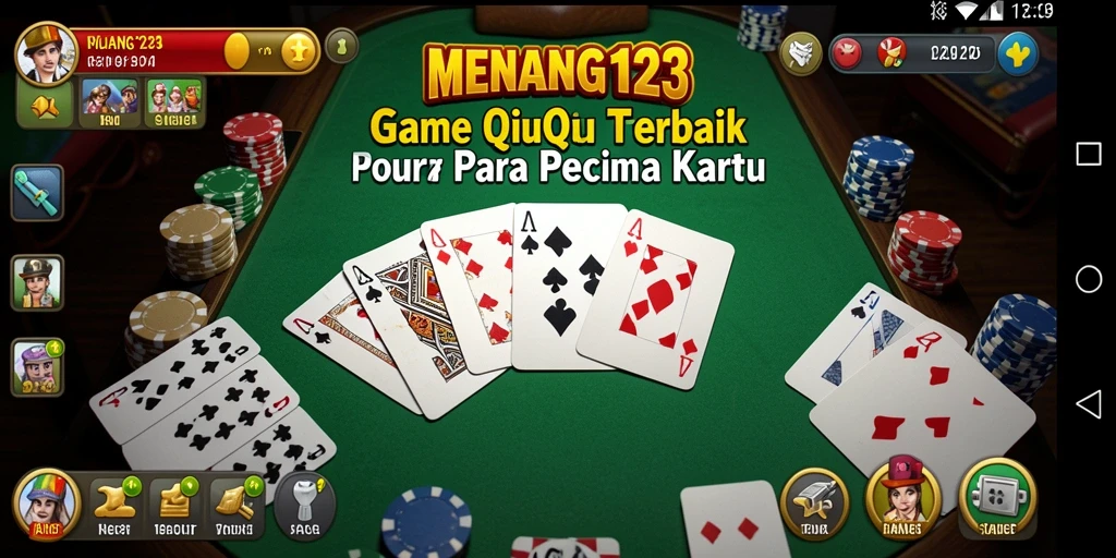 Tampilan gameplay seru dari MENANG123 dalam suasana QiuQiu.