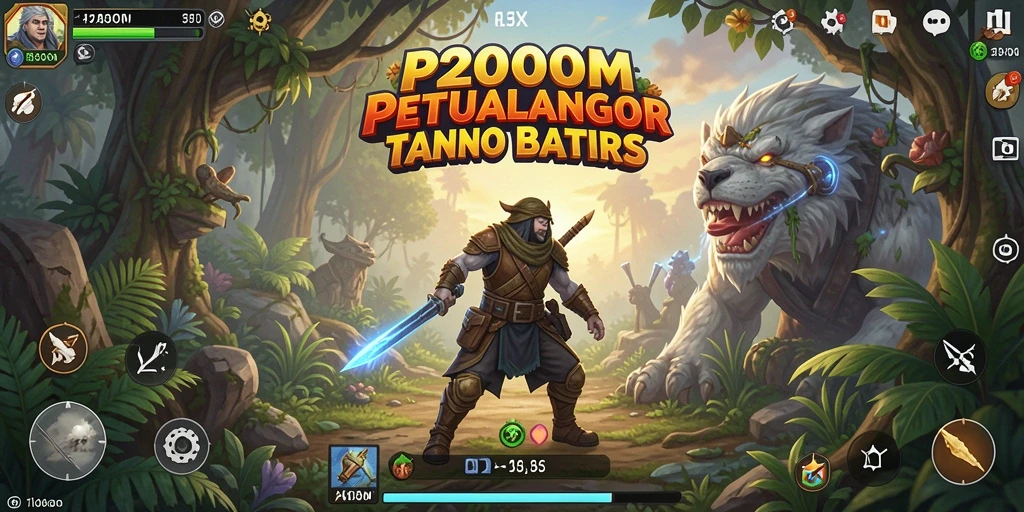 Tampilan aksi mendebarkan dalam P200M saat bertempur melawan musuh.