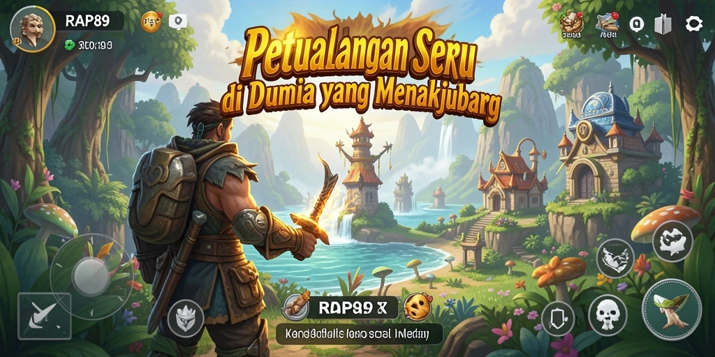 Screenshot RAP89 menampilkan aksi seru gameplay petualangan yang mendebarkan.