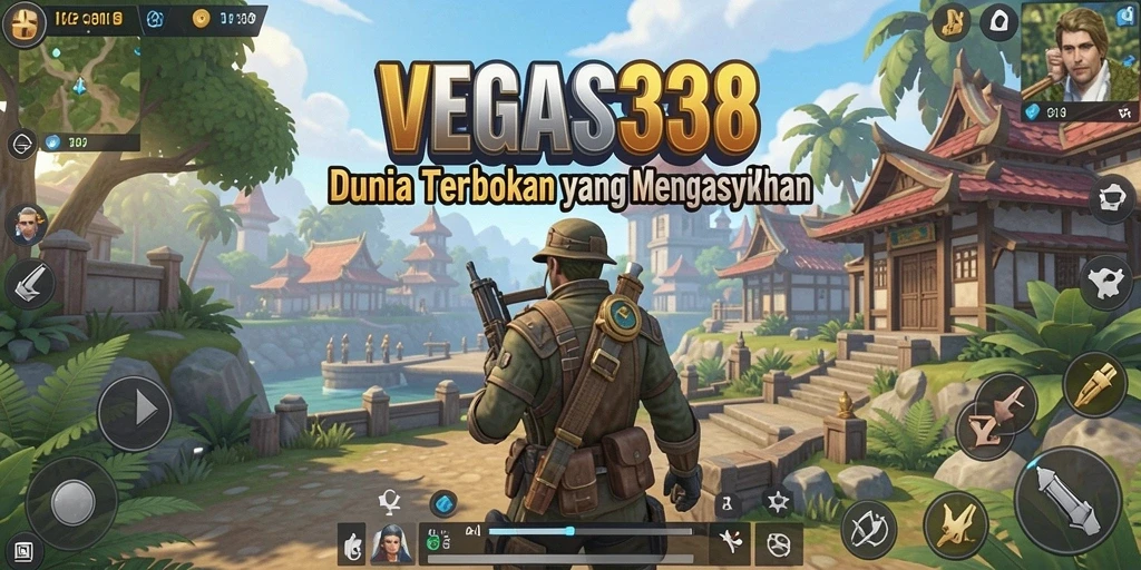 Gameplay VEGAS338 yang menampilkan dunia terbuka yang luas dan dinamis.